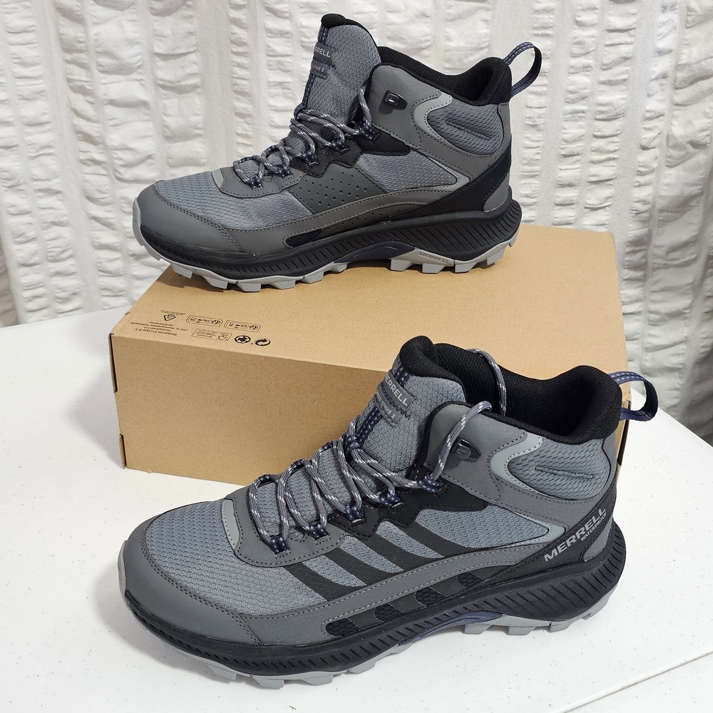 NEW Merrell Speed Strike 2 Mid Waterproof Hiking Boot Mens Size 12